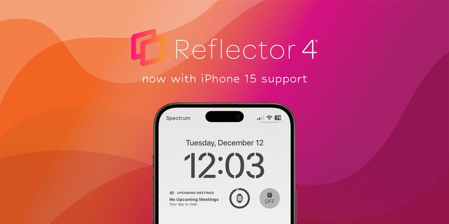 Reflector iPhone 15 frame