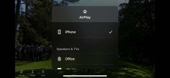 YouTube AirPlay Receiver List