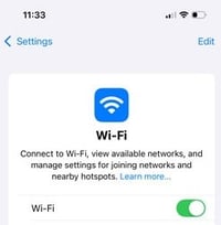 iOS 18 wifi settings