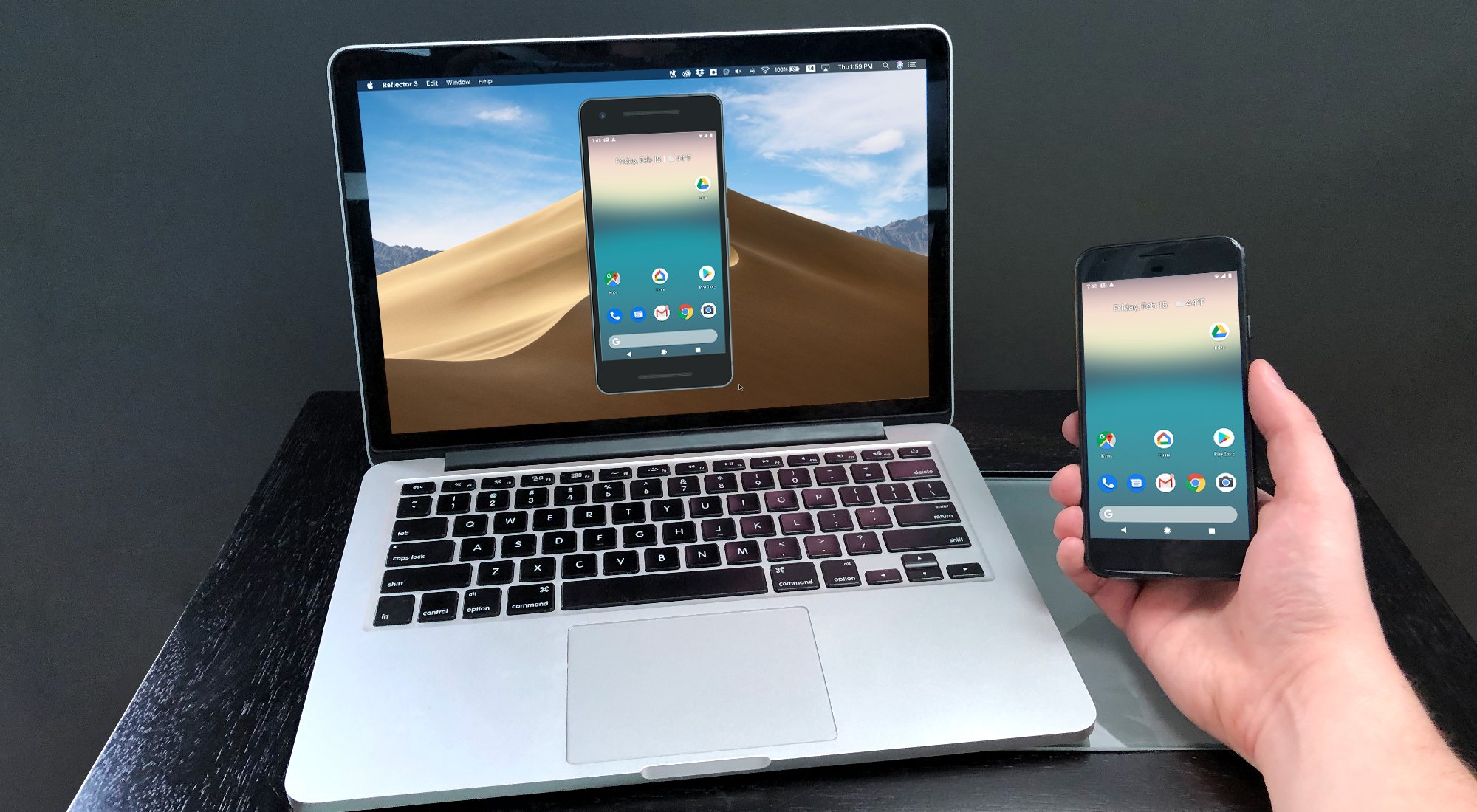 android screen mirroring to mac