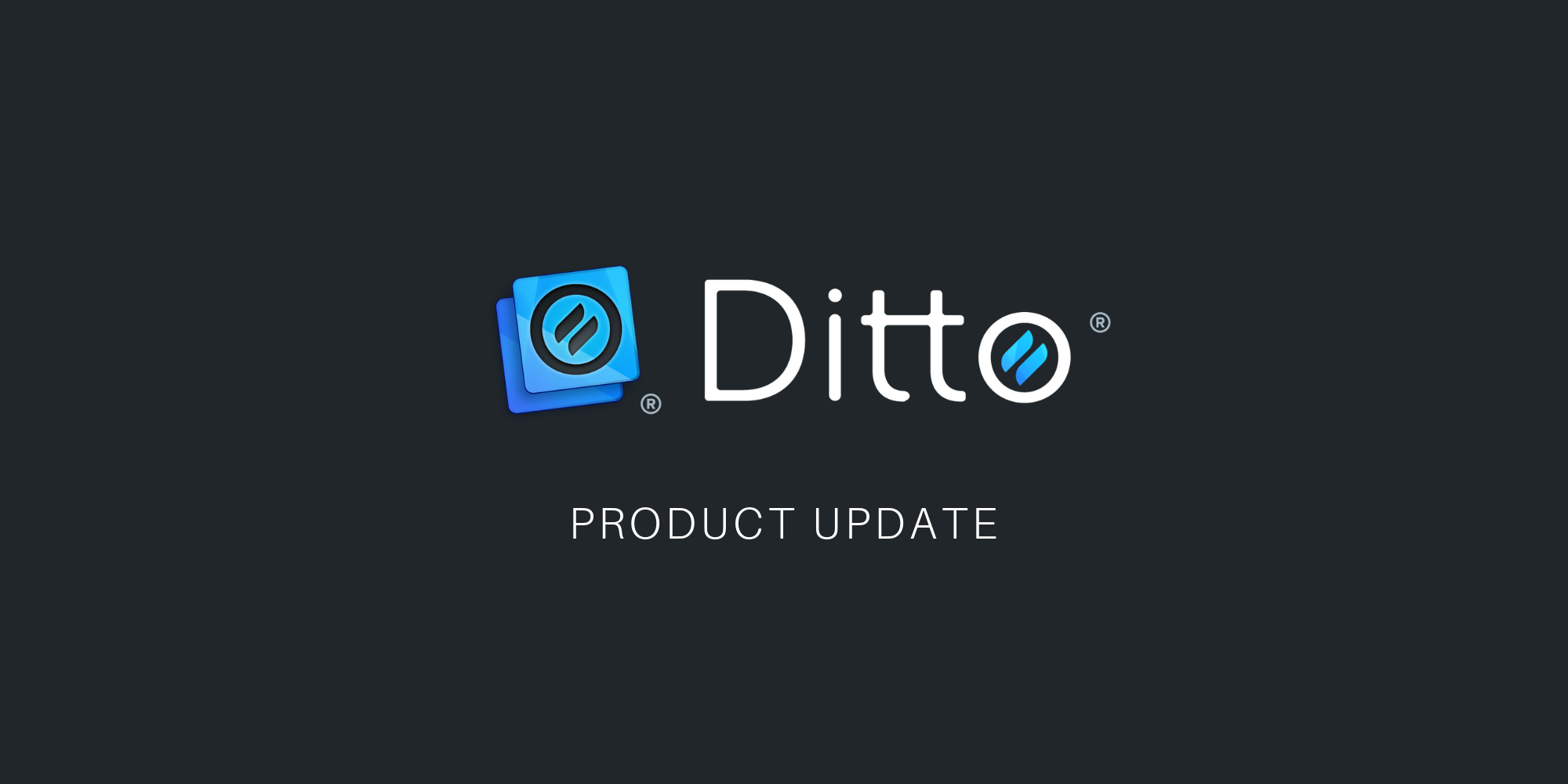 Ditto Product Update