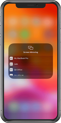 iPhone Screen Mirroring Receivers