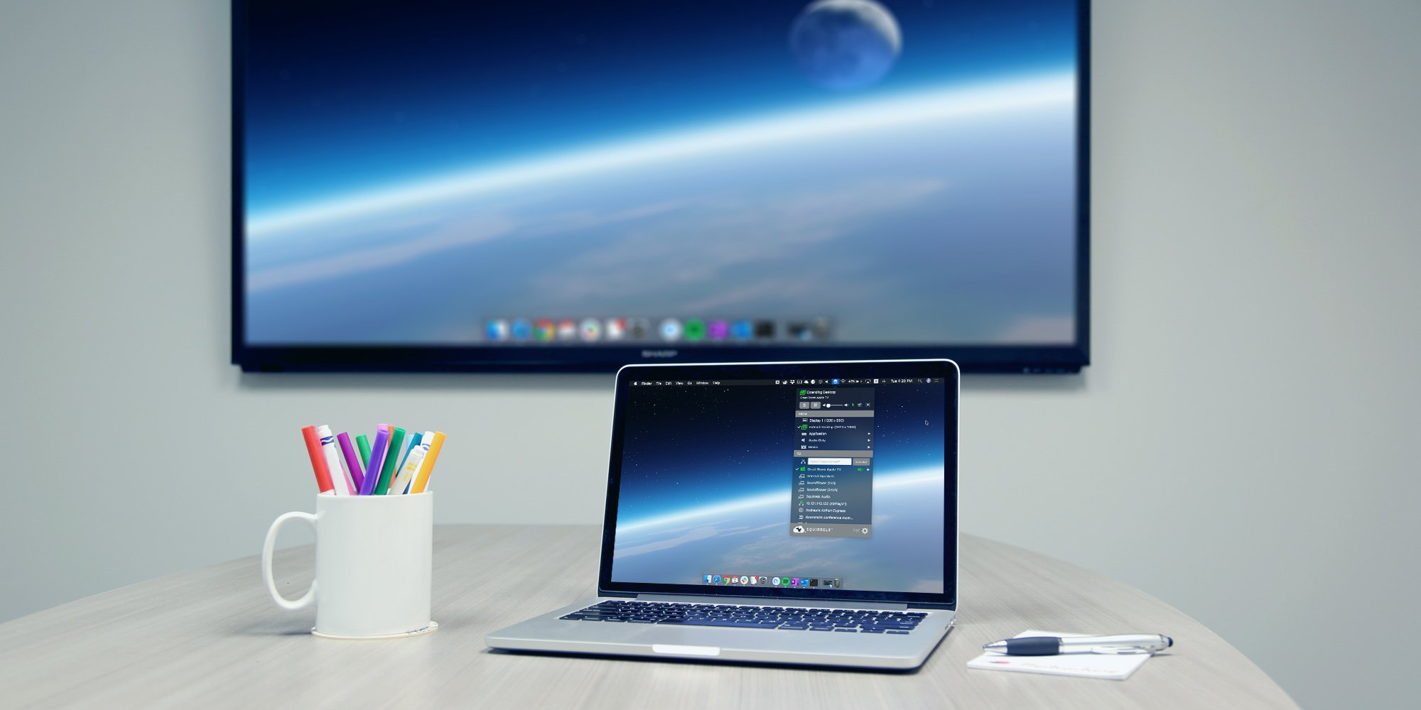 AirParrot extending desktop