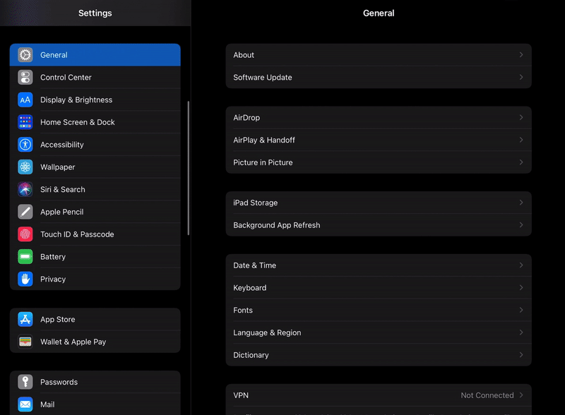 iPad opening AssistiveTouch