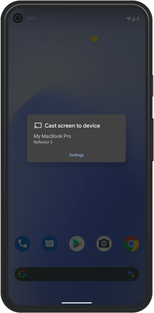 Google Pixel Cast receivers