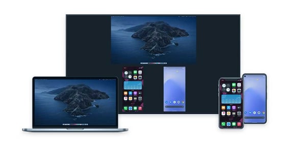 Screen mirror iPhone, Android Phone and MacBook to Apple TV