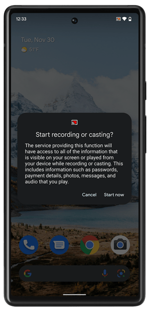 Start Casting