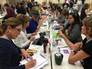 @edcampPHX in discussion and taking charge of their learning.