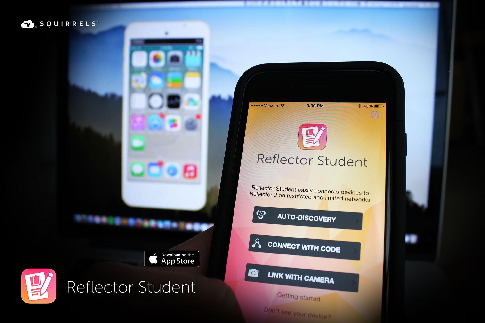 Reflector Student Press Shot