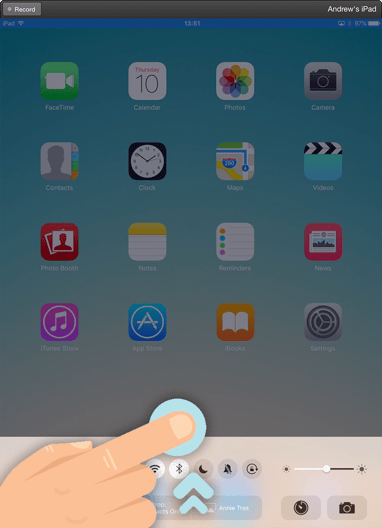 iOS 9 Mirroring Step 1
