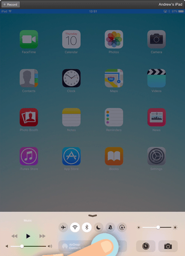 iOS 9 Mirroring Step 2