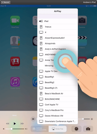 iOS 9 Mirroring Step 3