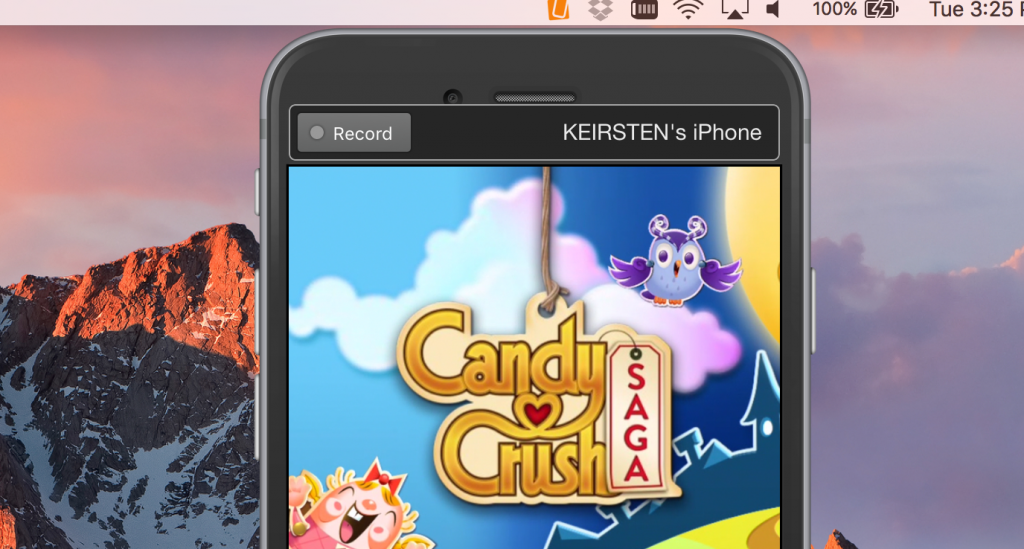 Recorded with Reflector: Candy Crush Saga - Featured Image